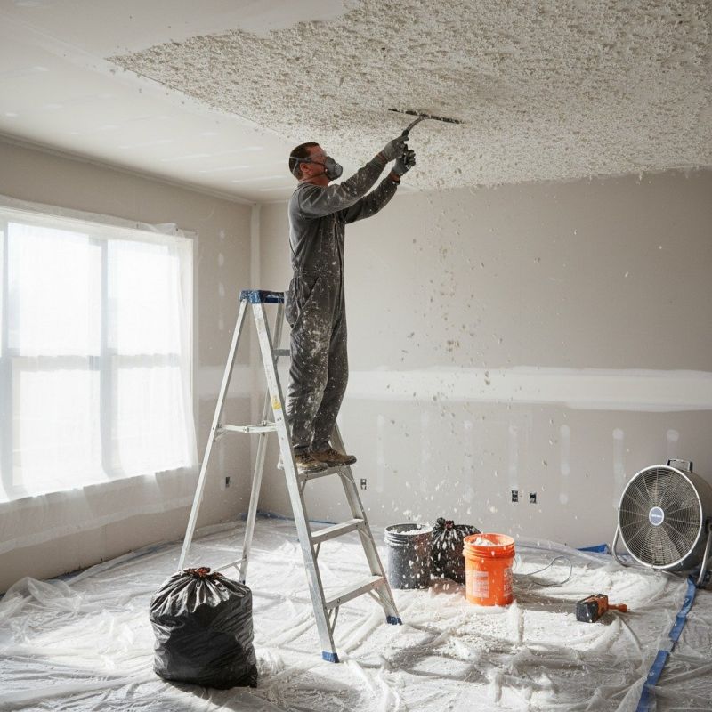 Stipple Ceiling Removal in Georgetown, TX
