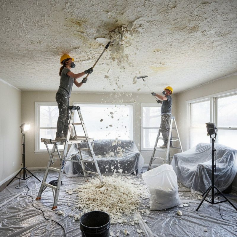 Swirl Ceiling Removal in Temecula, CA