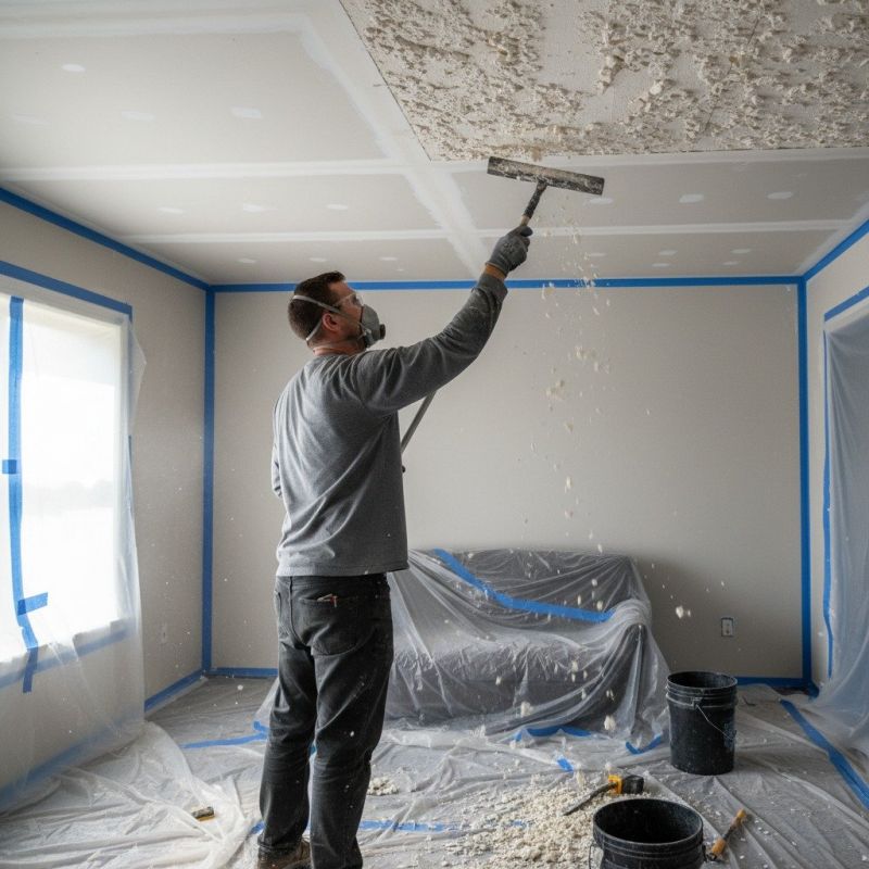 Ceiling Scraping in Overland Park, KS