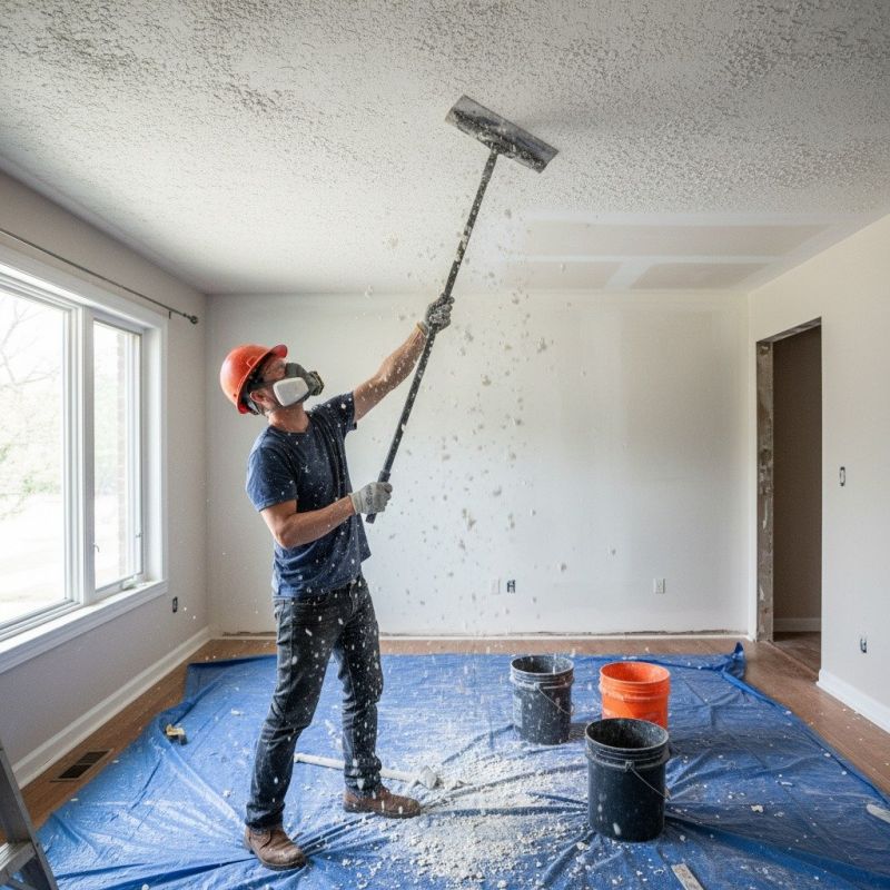 Textured Ceiling Scraping in San Diego, CA