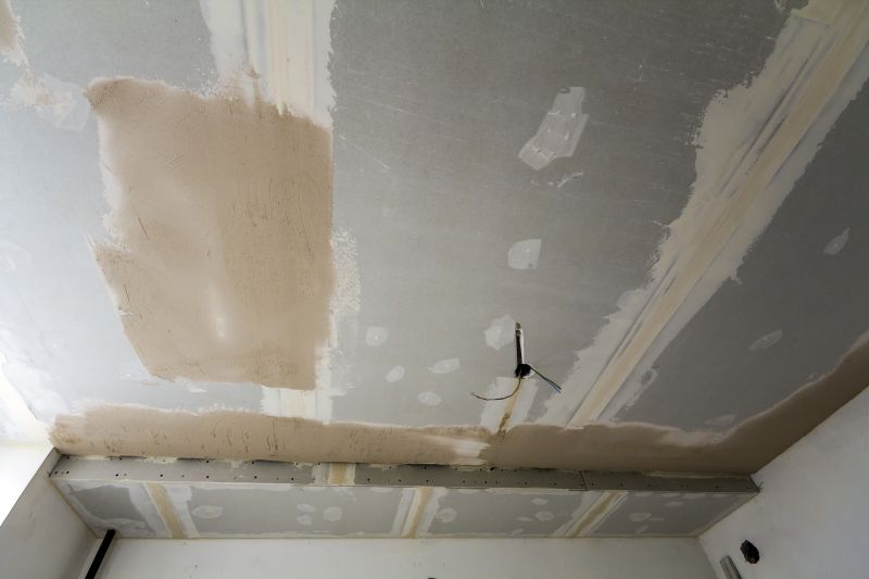 Ceiling patching process